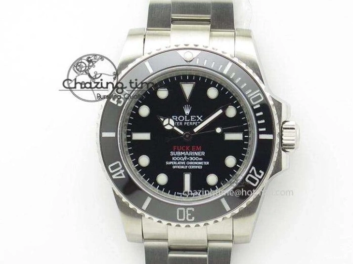 LB Dial EWF SS Bracelet Black A3235 Submariner on 41mm 126619 Ceramic Blue 0421